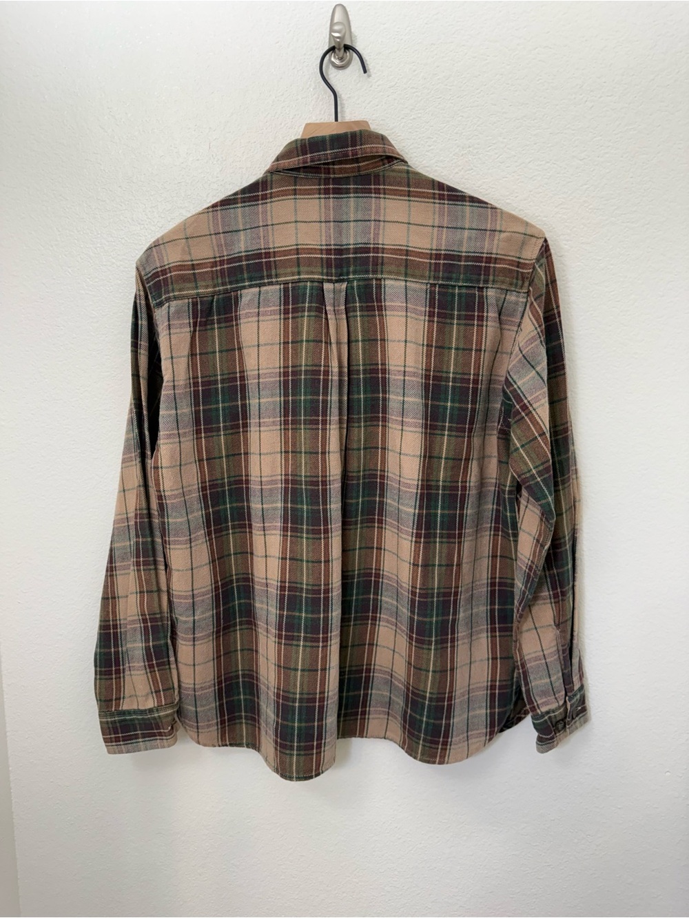 L.L. Bean Classic Long Sleeve Flannel Button Down Small - Picture 2 of 7